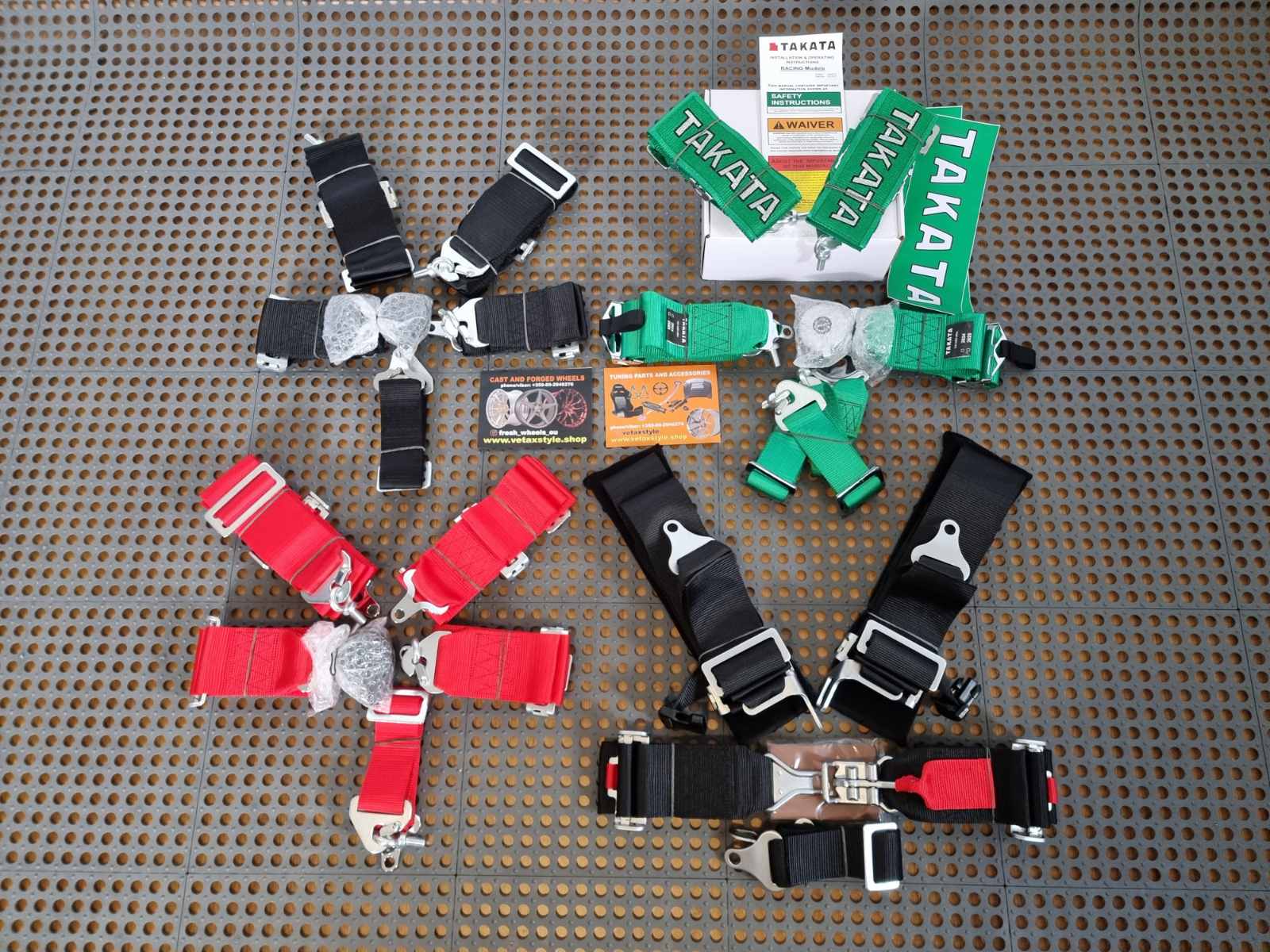 SFI seats safety belts 4 5 point (in stock) - Image 8