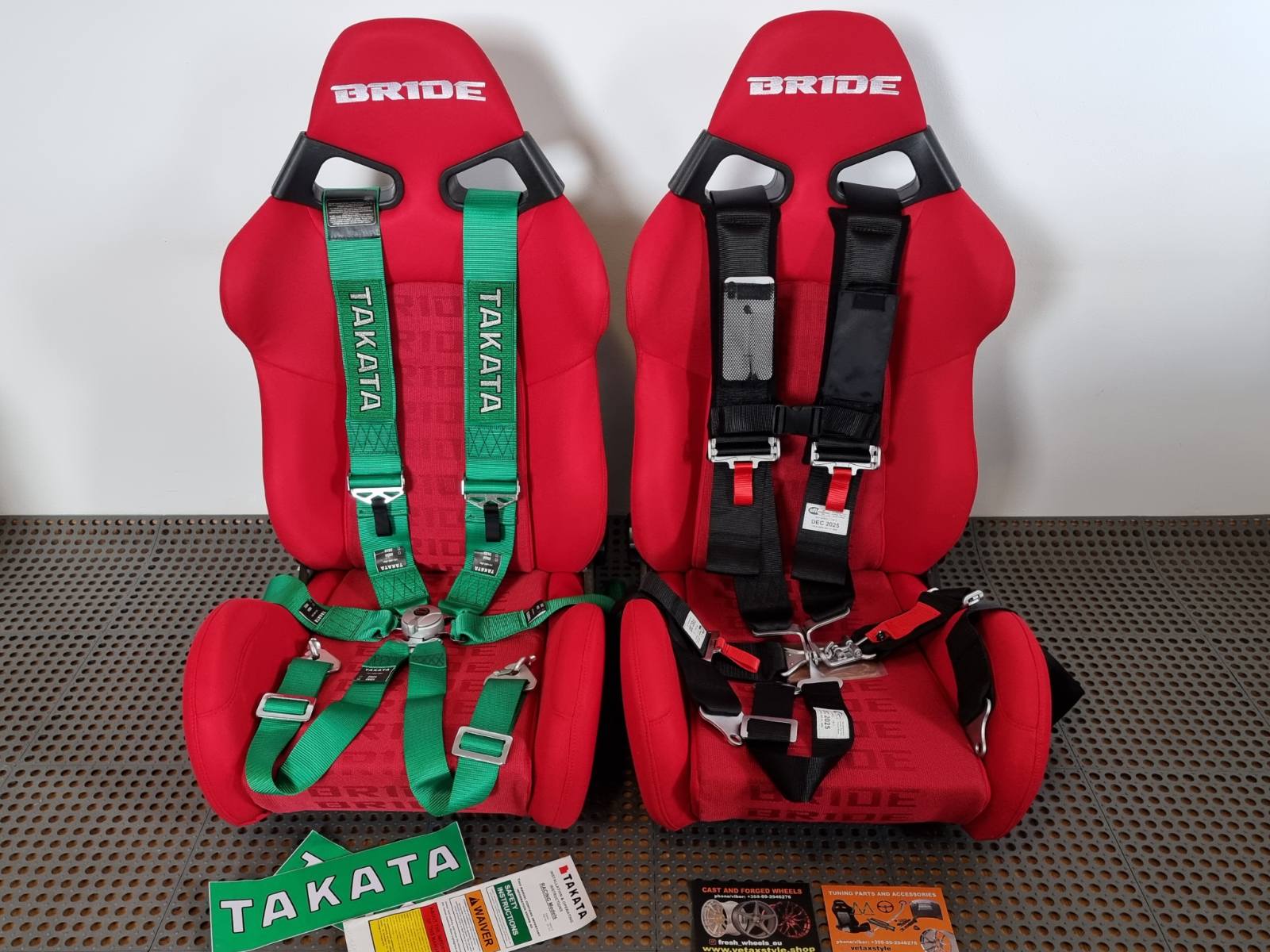 SFI seats safety belts 4 5 point (in stock) - Image 7