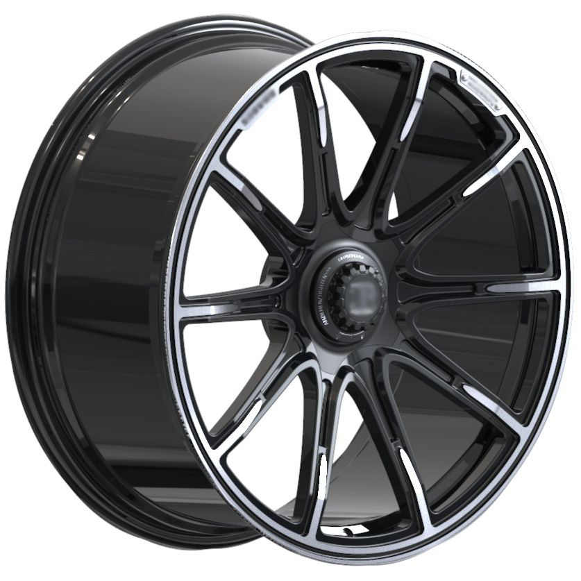 Brabus Porsche design forged wheels - Image 2