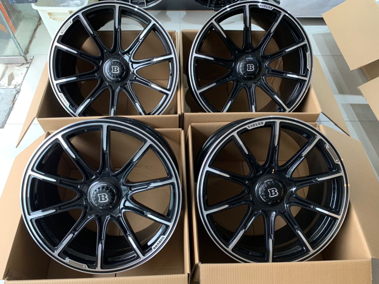 Brabus Porsche design forged wheels - Image 11