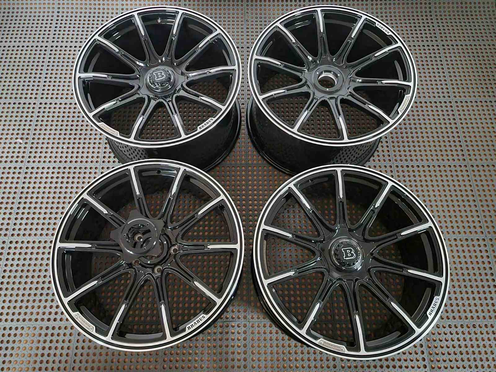 Brabus Porsche design forged wheels 21" 5x130 for Taycan Panamera Cayenne