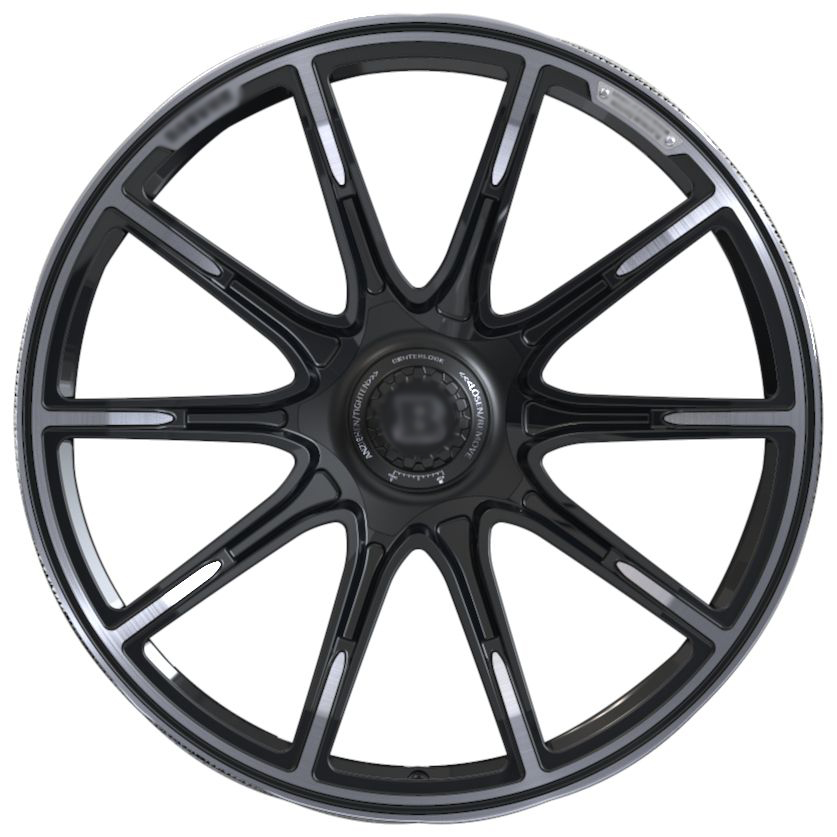 Brabus Porsche design forged wheels - Image 5