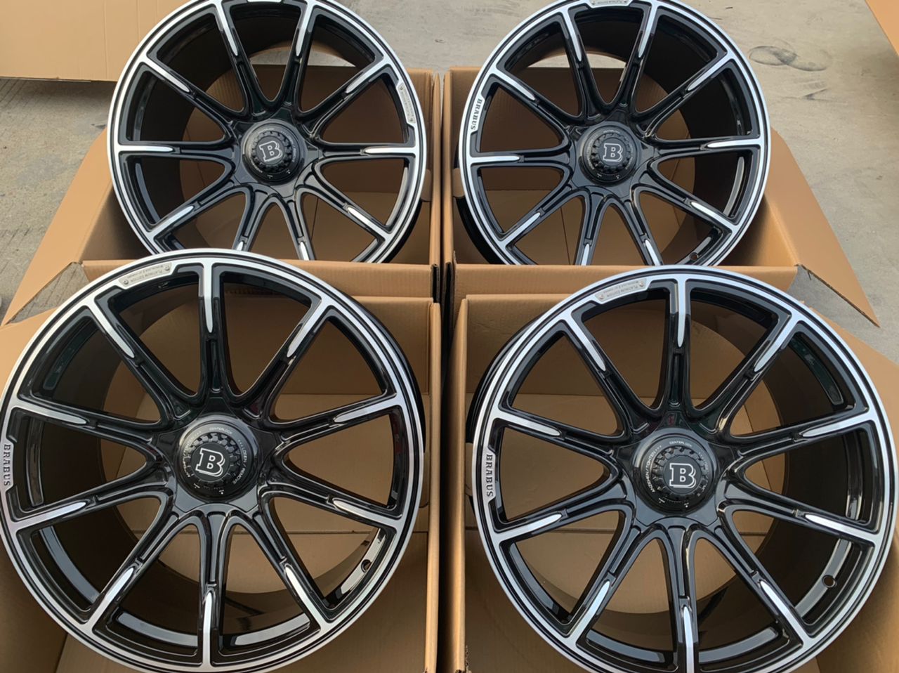 Brabus Porsche design forged wheels - Image 9