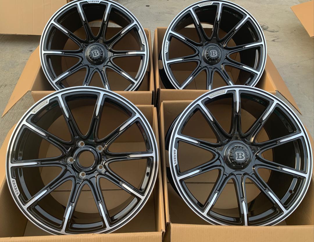 Brabus Porsche design forged wheels 21" 5x130 for Taycan Panamera Cayenne - Image 5