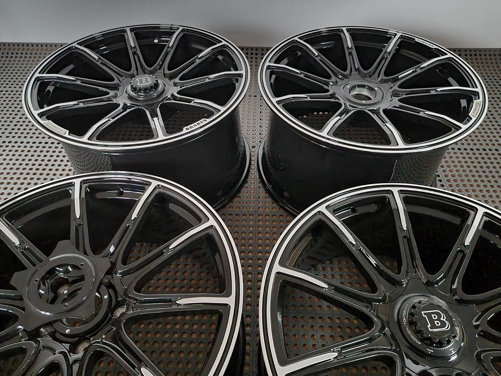 Brabus Porsche design forged wheels 21" 5x130 for Taycan Panamera Cayenne - Image 9