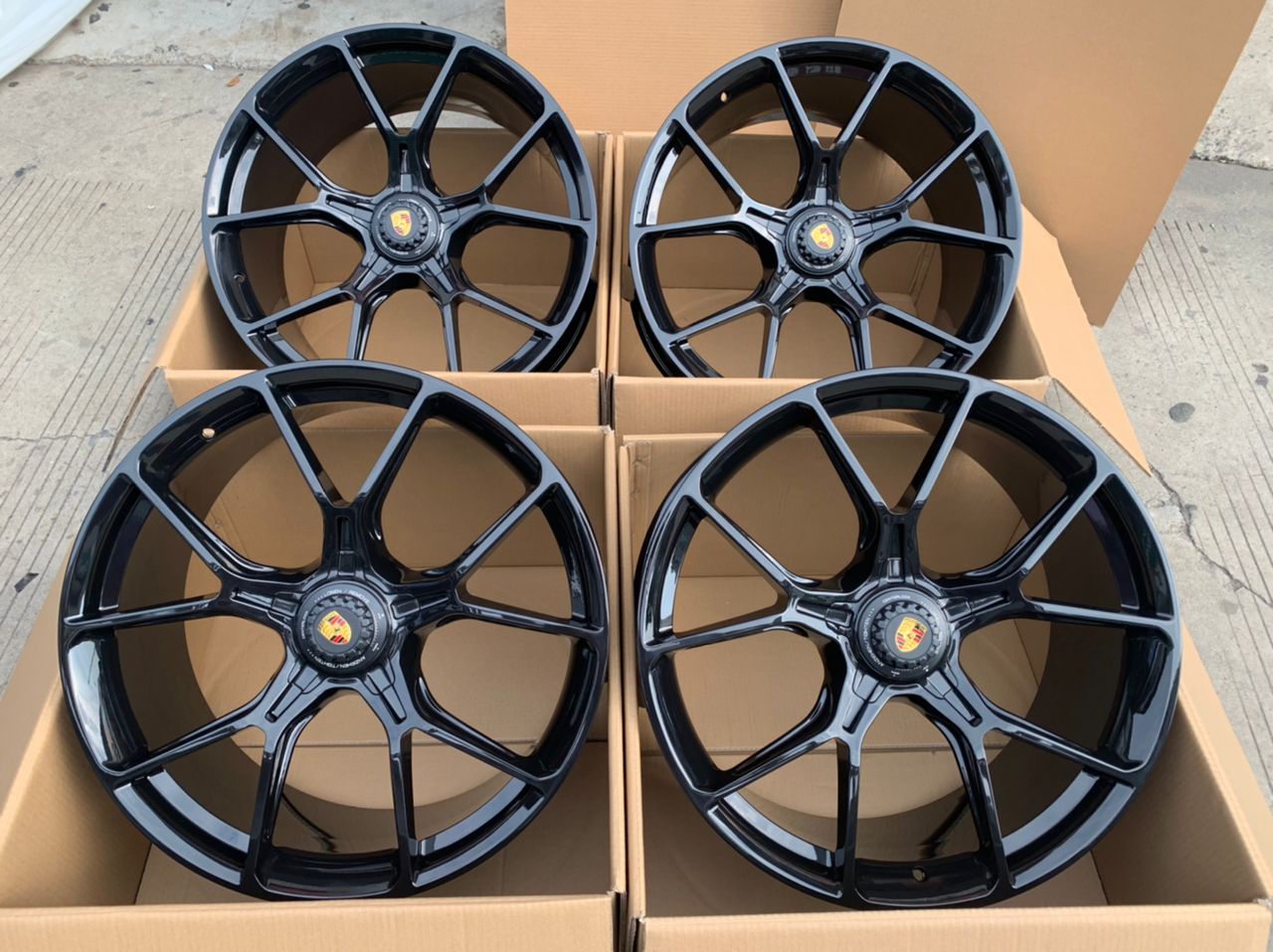 Porsche 992 GT3 forged wheels set 20/21 for 911 992 Carrera S 4S GTS Turbo - Image 4
