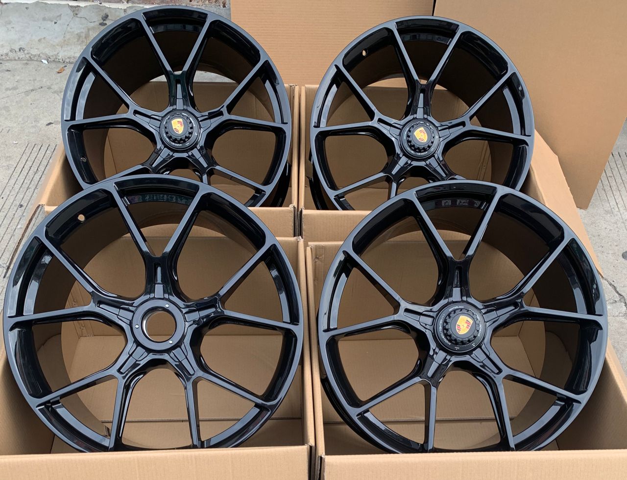 Porsche 992 GT3 forged wheels set 20/21 for 911 992 Carrera S 4S GTS Turbo - Image 2