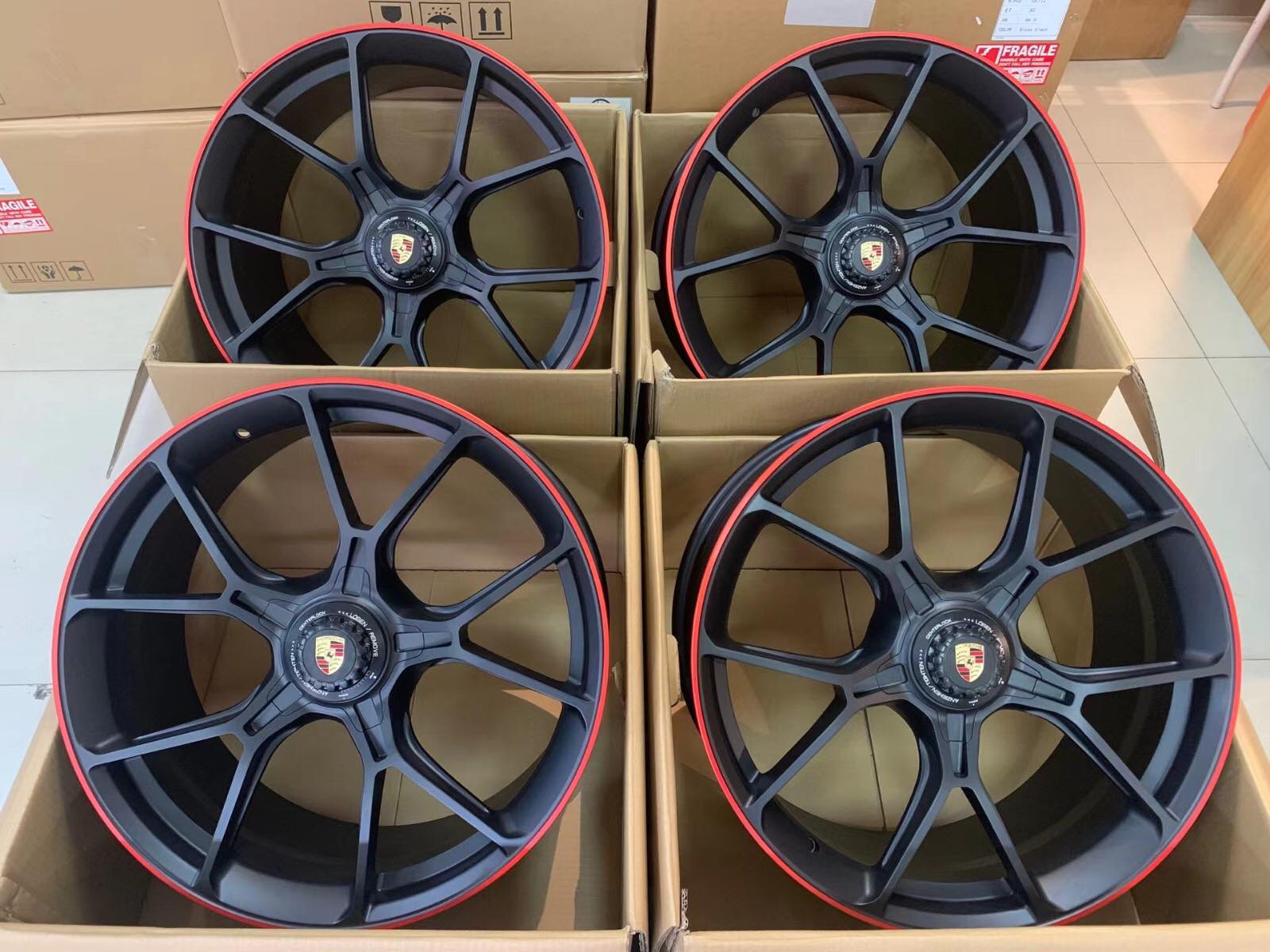 Porsche 992 GT3 forged wheels set 20/21 for 911 992 Carrera S 4S GTS Turbo - Image 10
