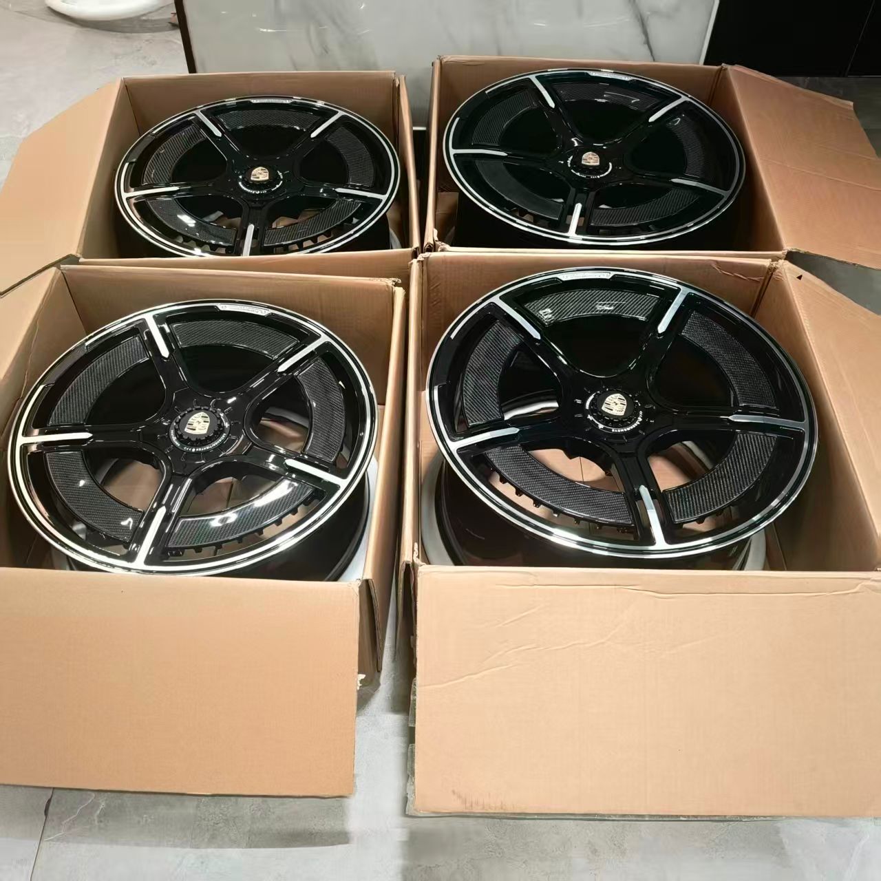 Brabus Porsche Rocket 900 design forged wheels - Image 6