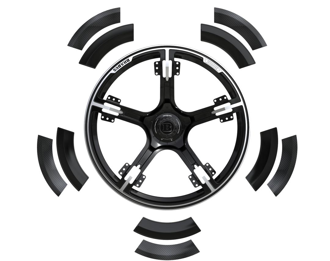 Brabus Porsche Rocket 900 design forged wheels - Image 16