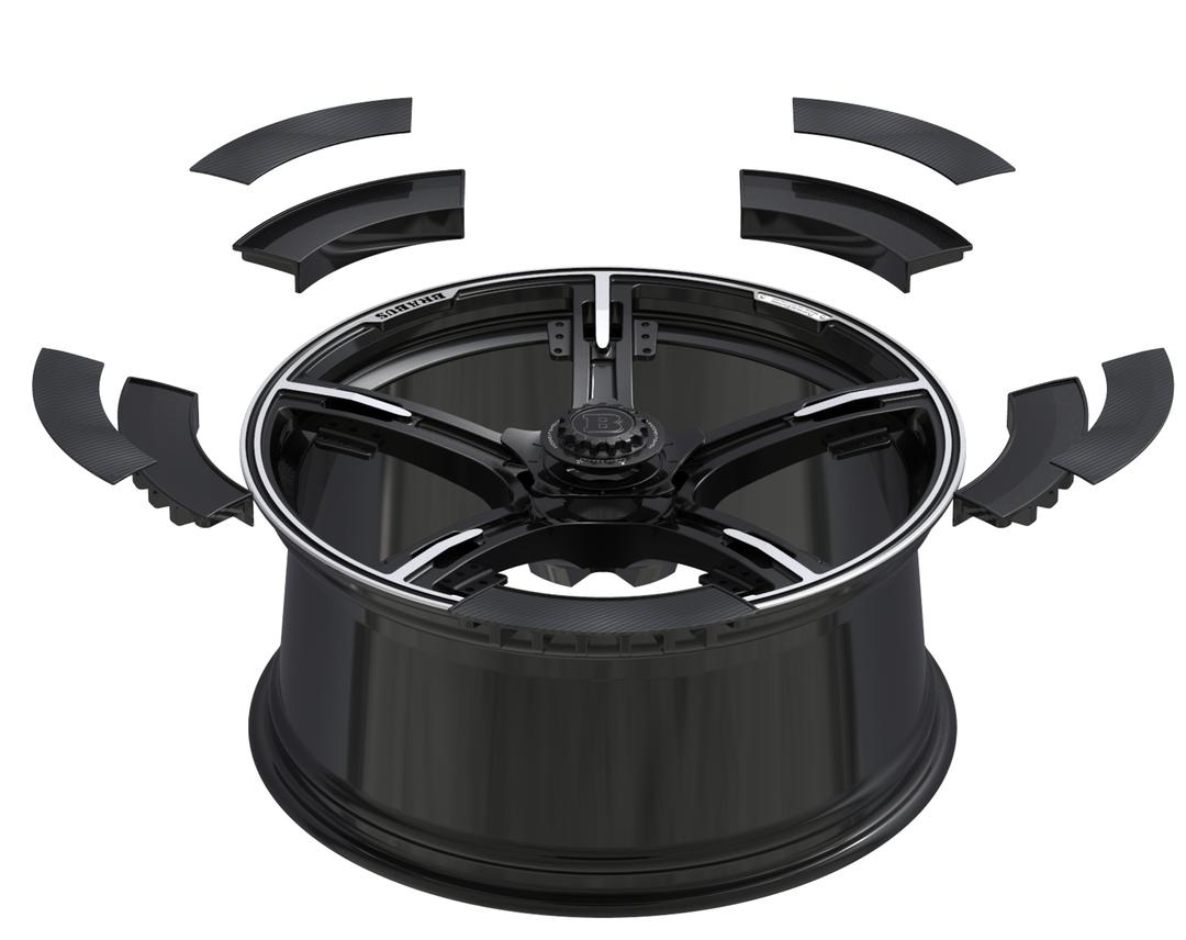 Brabus Porsche Rocket 900 design forged wheels - Image 15