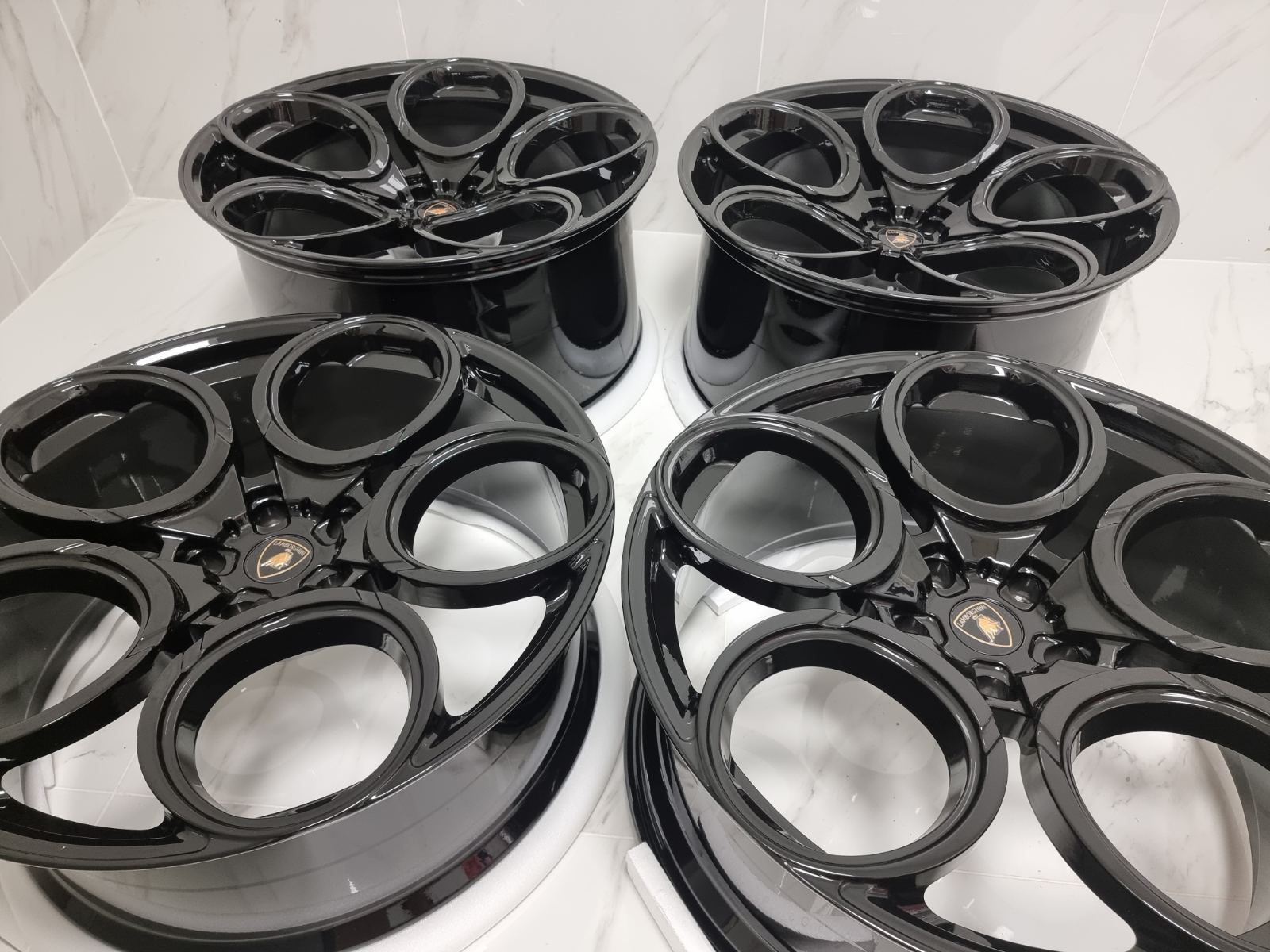 Lamborghini URUS forged wheels set 23" 5x130 deep concave (in stock) - Image 4