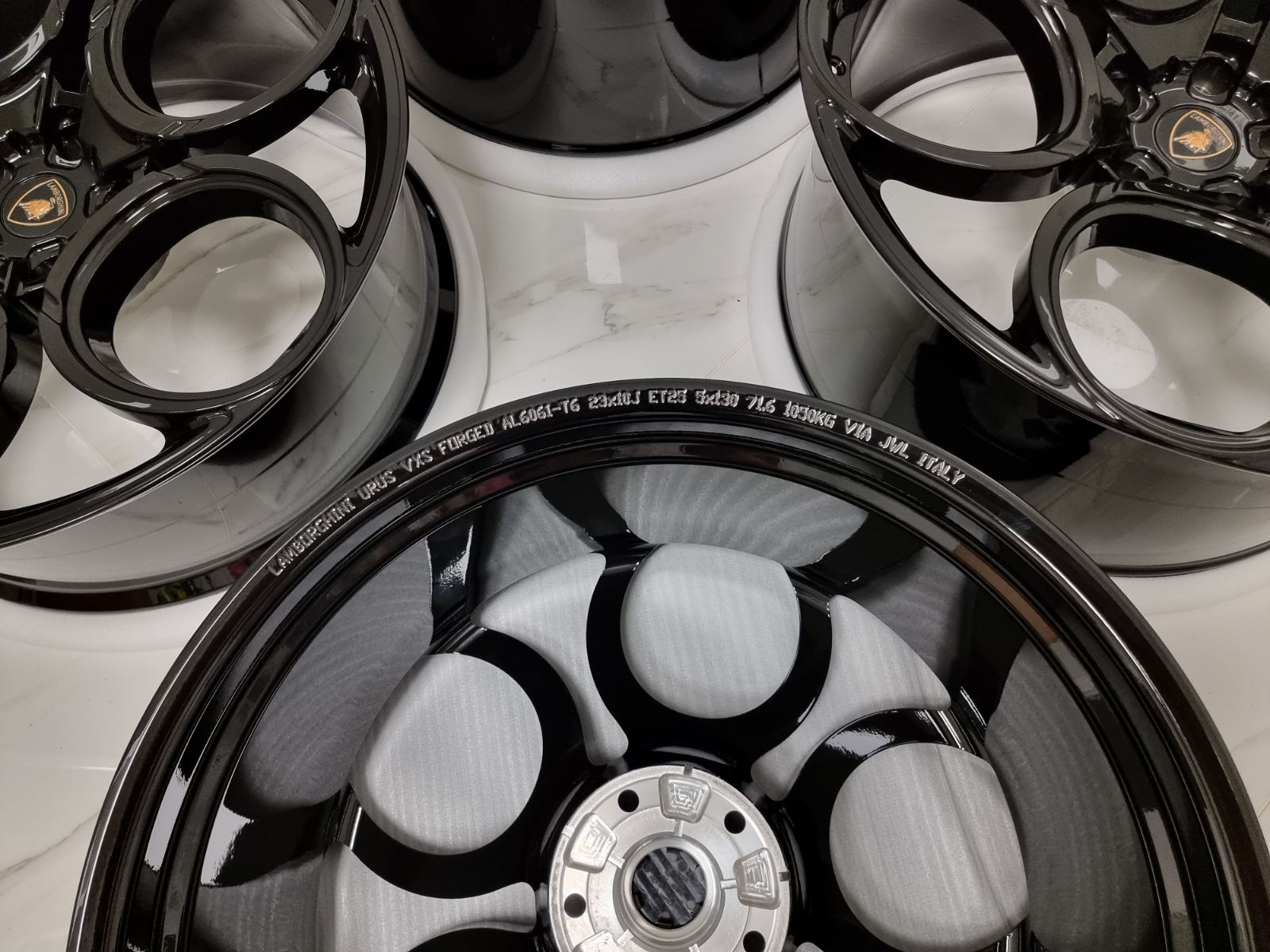 Lamborghini URUS forged wheels set 23" 5x130 deep concave (in stock) - Image 5