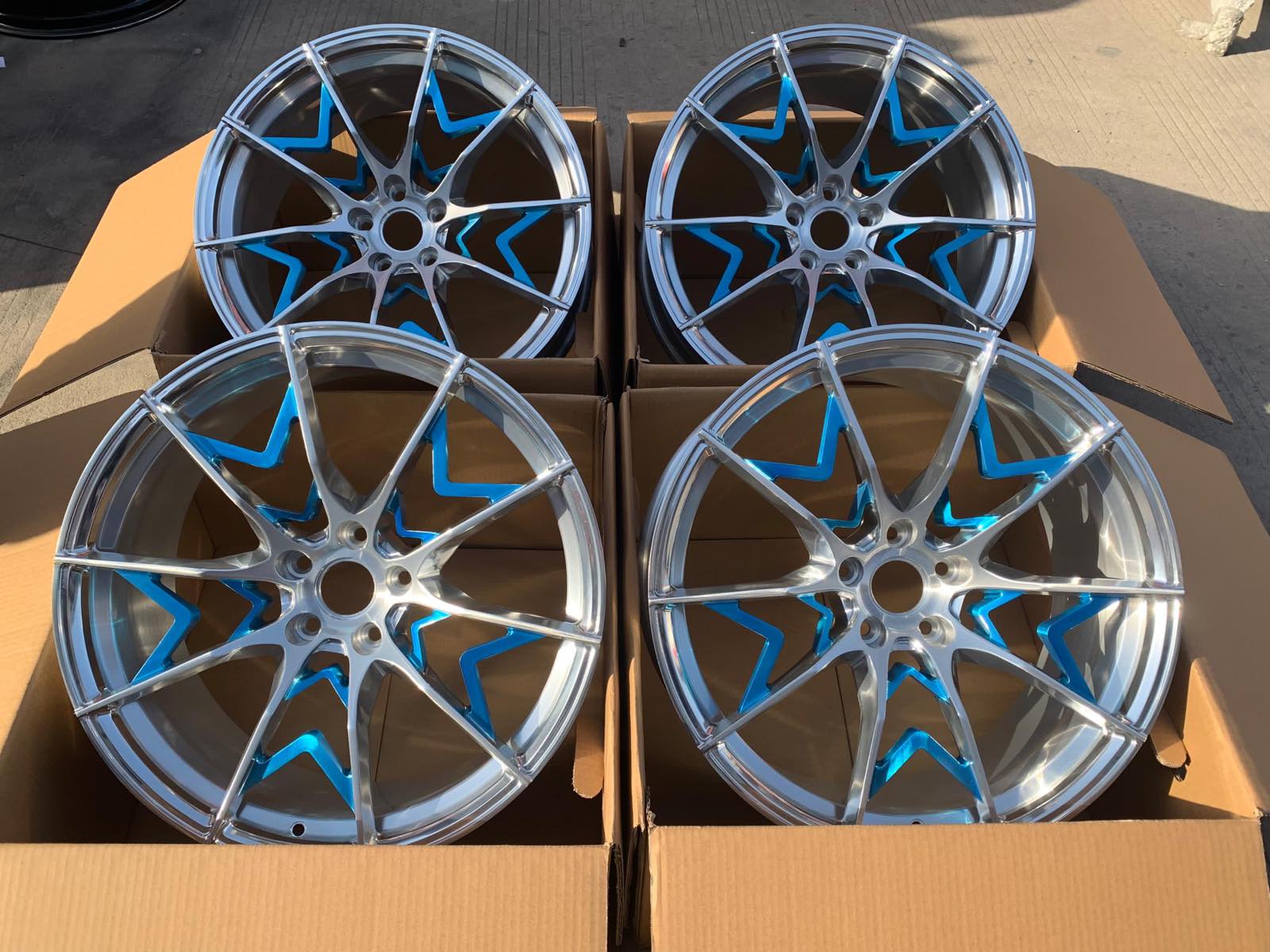 ASTON forged AFH wheels 20" 5x114.3 set for Tesla Toyota Nissan Honda (in stock) - Image 8