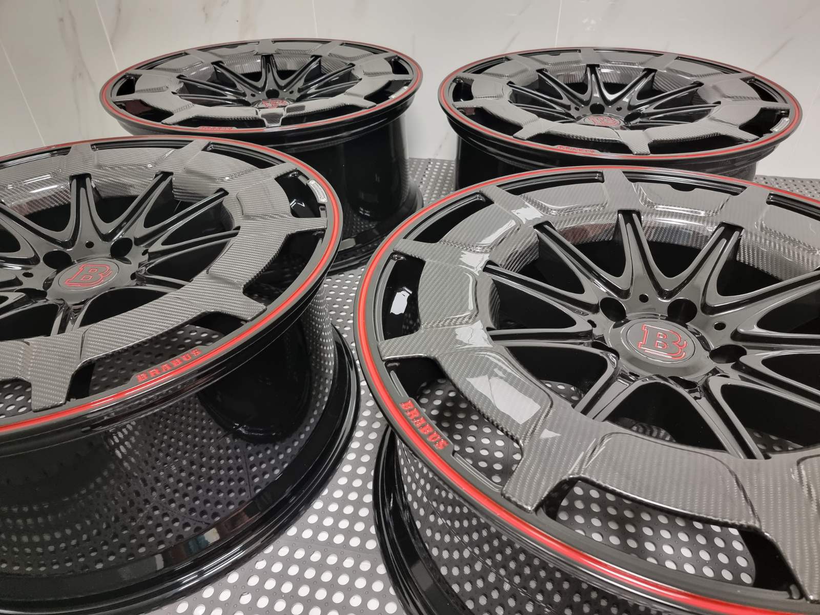 BRABUS Monoblock Z Rocket Edition design forged wheels 24" 5x130 for G-Wagon - Image 5