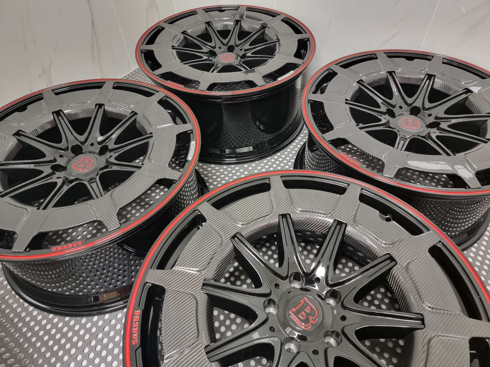 BRABUS Monoblock Z Rocket Edition design forged wheels 24" 5x130 for G-Wagon - Image 7