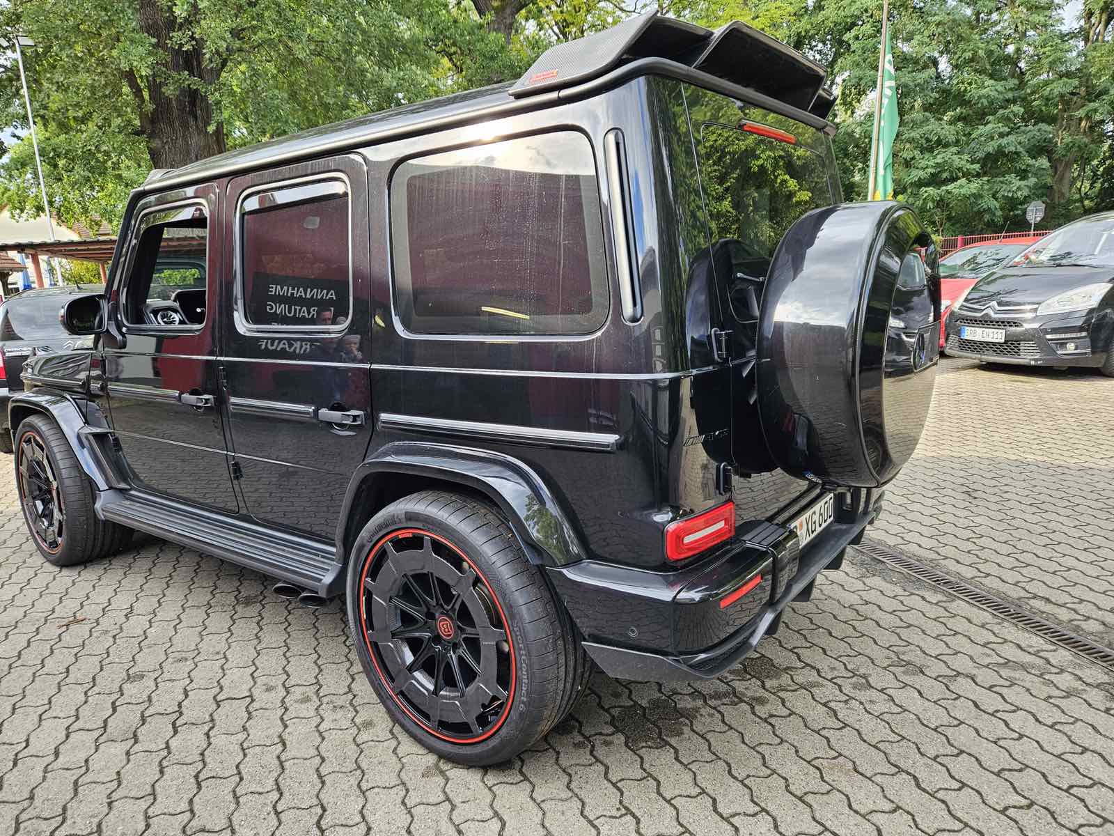 BRABUS Monoblock Z Rocket Edition design forged wheels 24" 5x130 for G-Wagon - Image 8