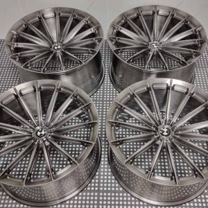 22″ 5×112 forged wheels set BMW x5 x6 x7 XM 22×10.5 22×11.5 X5M X6M (in stock)