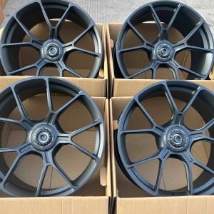 992 GT3 style forged wheels 20/21 5×130 Porsche 992 Carrera S 4 4S Panamera centerlock adapters